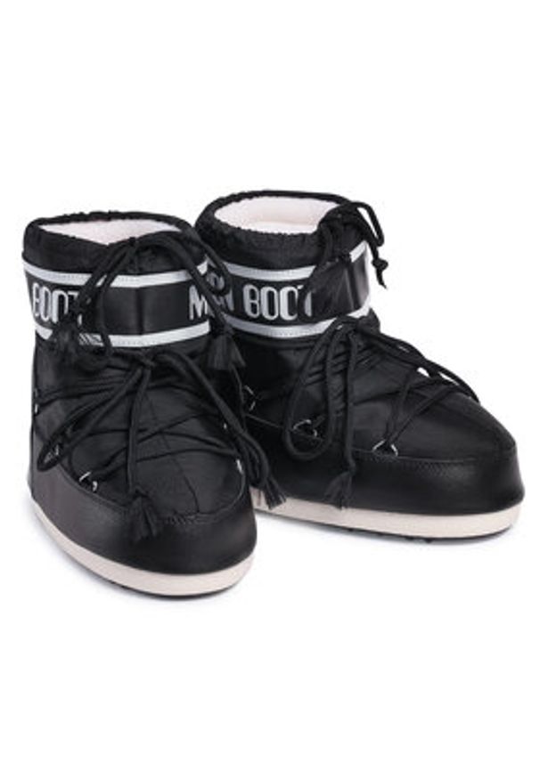 Moon Boot Śniegowce Classic Low 2 14093400001 Czarny. Kolor: czarny. Materiał: materiał