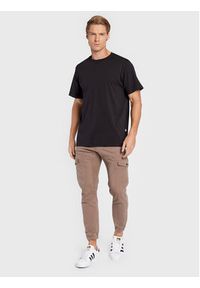 Seidensticker Komplet 2 t-shirtów 12.100004 Czarny Regular Fit. Kolor: czarny. Materiał: bawełna #5