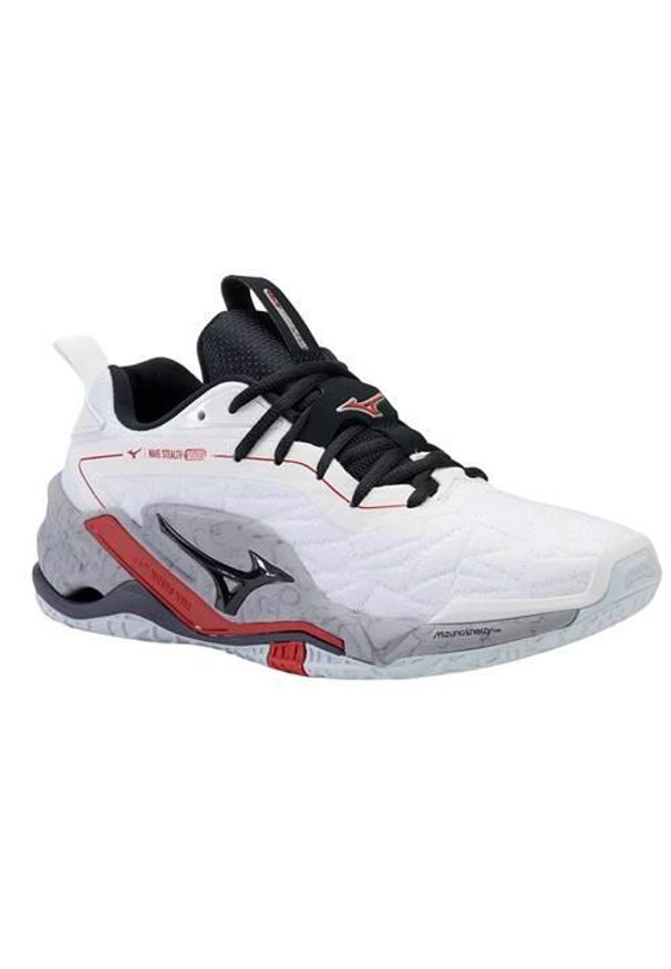 Buty do piłki ręcznej męskie Mizuno Wave Stealth Neo 2. Kolor: wielokolorowy, czarny. Materiał: materiał, syntetyk. Model: Mizuno Wave
