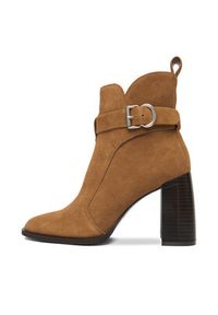 Badura Botki EO-VIV-1 Brązowy. Kolor: brązowy. Materiał: zamsz, skóra #6