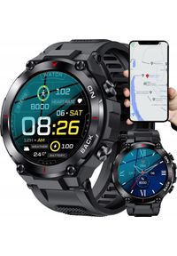 CANYON - SMARTWATCH GPS K37. Rodzaj zegarka: smartwatch