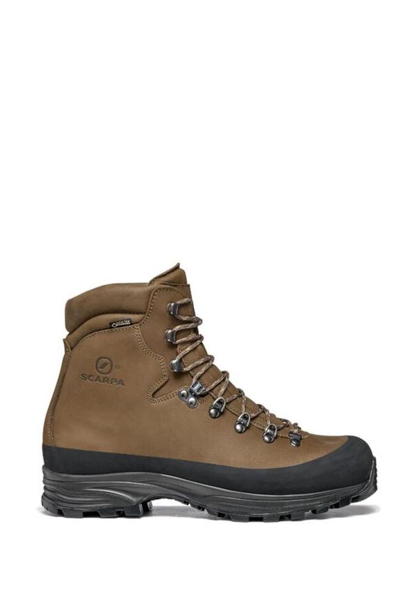 Scarpa - Buty trekkingowe męskie Ladakh GTX. Kolor: brązowy. Materiał: skóra