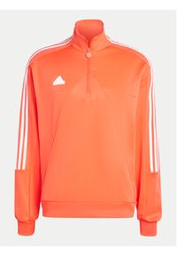 Adidas - adidas Bluza House of Tiro IW3578 Pomarańczowy Loose Fit. Kolor: pomarańczowy. Materiał: bawełna #2