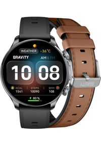 Smartwatch Gravity SMARTWATCH męski GRAVITY GT35-1 GPH/BK/BR. Rodzaj zegarka: smartwatch #1