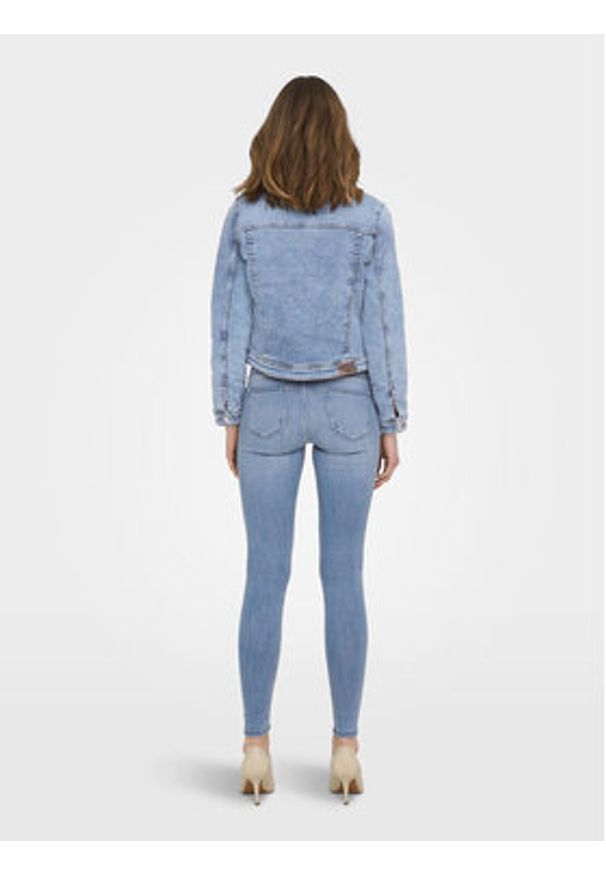 only - ONLY Jeansy Power 15228584 Niebieski Skinny Fit. Kolor: niebieski