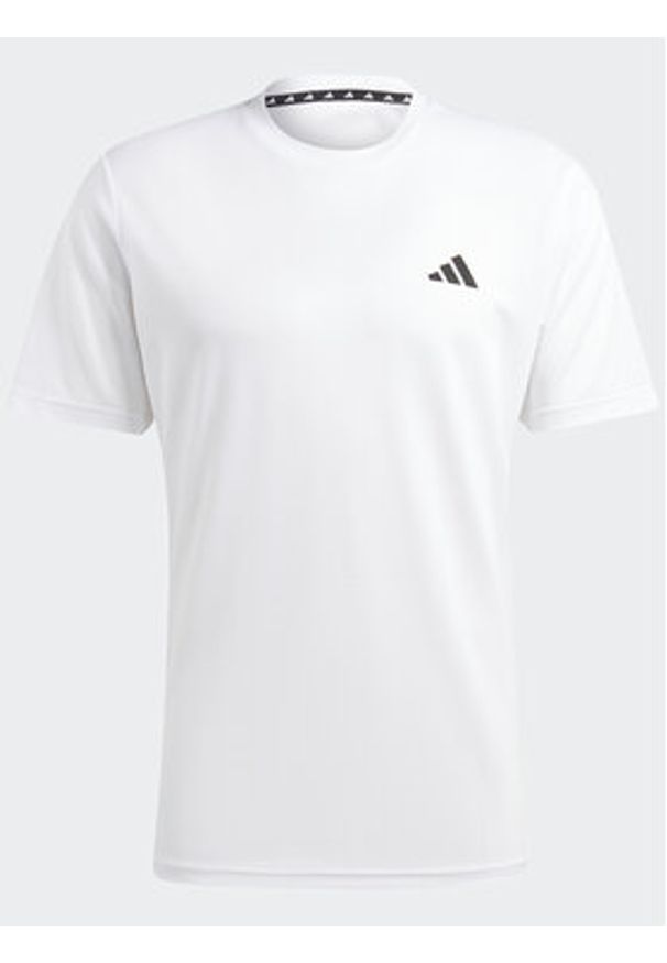 Adidas - adidas Koszulka techniczna Train Essentials Training IC7430 Biały Regular Fit. Kolor: biały. Materiał: syntetyk