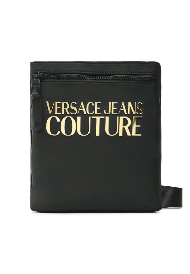Saszetka Versace Jeans Couture 74YA4B94 ZS394 G89. Kolor: czarny. Materiał: materiał