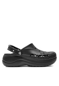 Crocs Klapki Baya Platform Clog 208186-001 Czarny. Kolor: czarny. Obcas: na platformie