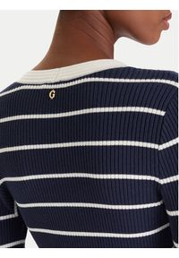 Guess Sukienka dzianinowa W5YK98 Z2YK2 Granatowy Slim Fit. Kolor: niebieski. Materiał: wiskoza #3