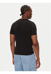 Kappa T-Shirt Logo Korpo Cafers 304J150 Czarny Slim Fit. Kolor: czarny. Materiał: bawełna