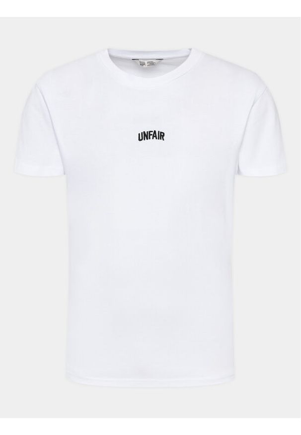 Unfair Athletics T-Shirt UNFR22-111 Biały Regular Fit. Kolor: biały. Materiał: bawełna