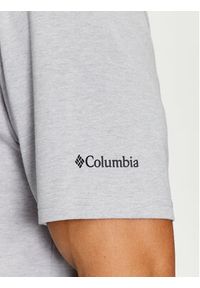 columbia - Columbia T-Shirt CSC Basic Logo™ Short Sleeve Szary Regular Fit. Kolor: szary. Materiał: bawełna, syntetyk