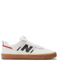 Buty New Balance Numeric NM306TPO - białe. Kolor: biały. Materiał: guma, zamsz, materiał, syntetyk. Szerokość cholewki: normalna. Sport: turystyka piesza, skateboard