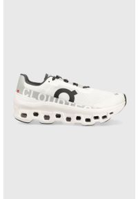 On Running - On-running buty do biegania Cloudmonster 6198285 kolor biały 6198285-285. Zapięcie: sznurówki. Kolor: biały. Materiał: materiał, tworzywo sztuczne, włókno, guma. Szerokość cholewki: normalna. Sport: bieganie #1