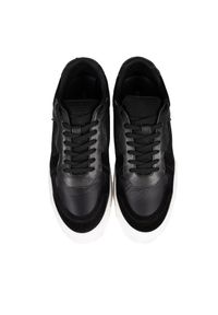 Antony Morato Sneakersy | MMFW01521-LE300005 | Mężczyzna | Czarny. Nosek buta: okrągły. Kolor: czarny. Materiał: tkanina, skóra. Sezon: lato #3