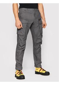 G-Star RAW - G-Star Raw Spodnie materiałowe Rovic D02190-C961-1468 Szary Regular Fit. Kolor: szary. Materiał: bawełna