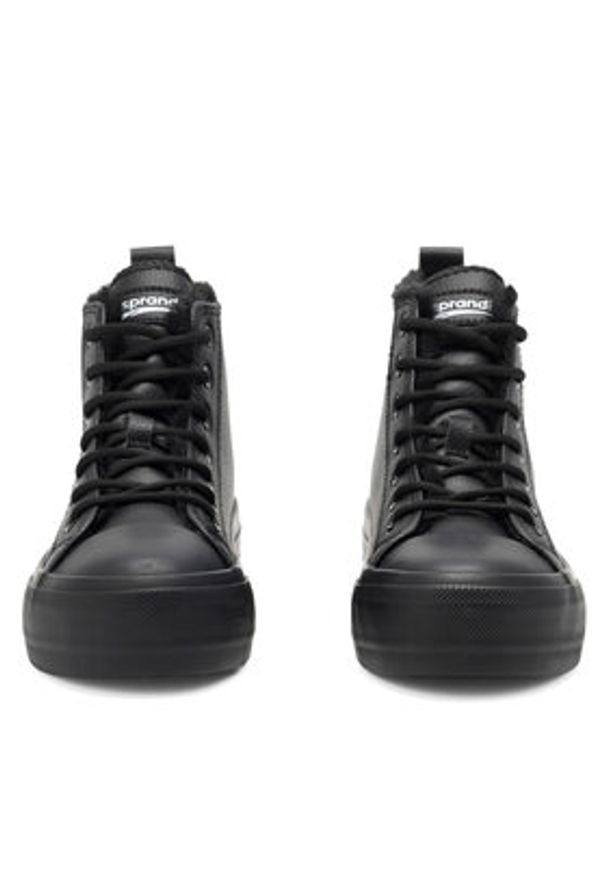 Sprandi Trampki PLIMSNOW WP40-OG128 Czarny. Kolor: czarny. Materiał: syntetyk