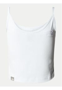 The North Face Top NF0A55AQ Niebieski Cropped Fit. Kolor: niebieski. Materiał: bawełna #7