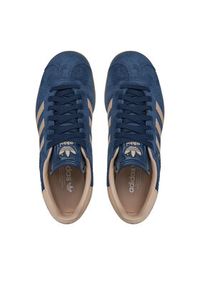 Adidas - adidas Sneakersy Gazelle IG6201 Granatowy. Kolor: niebieski. Materiał: zamsz, skóra. Model: Adidas Gazelle