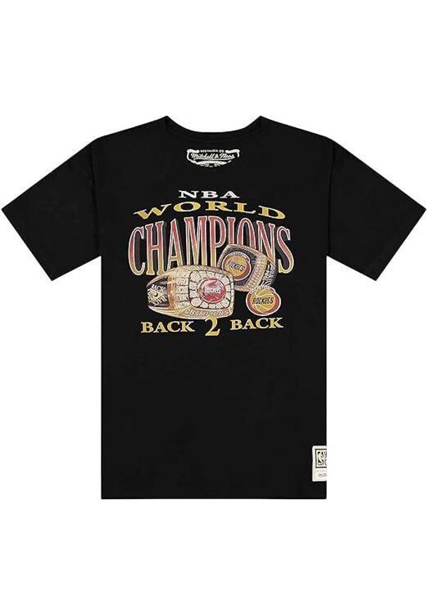 Mitchell & Ness - Koszulka Houston Rockets. Kolor: czarny. Sport: koszykówka