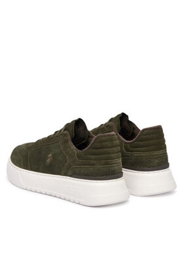 Polo Ralph Lauren Sneakersy Rlite Sport 809974099003 Zielony. Kolor: zielony. Materiał: zamsz, skóra