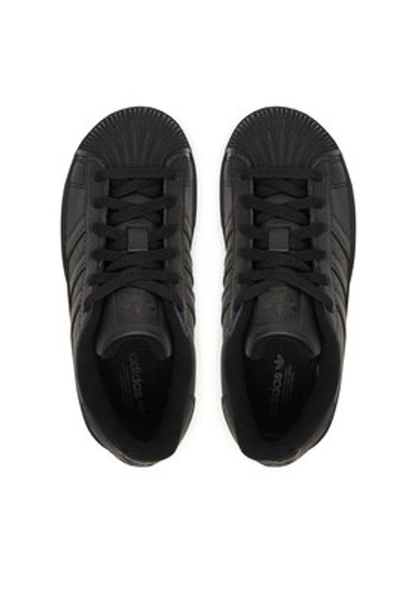 Adidas - adidas Sneakersy Superstar II C JH9983 Czarny. Kolor: czarny. Materiał: skóra. Model: Adidas Superstar