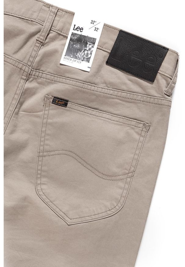 Lee - LEE SPODNIE MĘSKIE DAREN ZIP FLY TIMBERWOLF L707SC97 112118452. Materiał: materiał