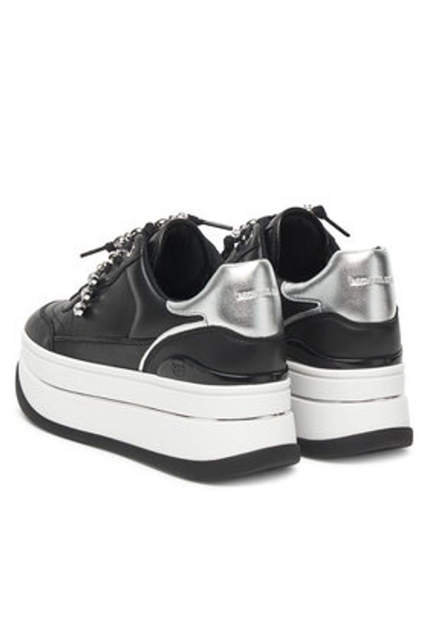 MICHAEL Michael Kors Sneakersy Hayes 43F5HYFS2L Czarny. Kolor: czarny. Materiał: skóra