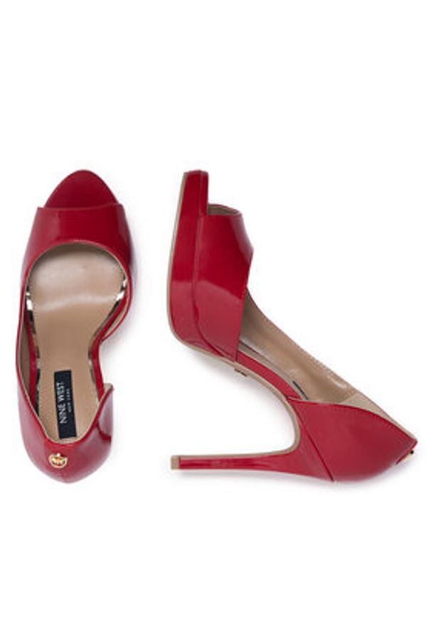 Nine West Szpilki WFA2733-1 Czerwony. Kolor: czerwony. Materiał: syntetyk. Obcas: na szpilce