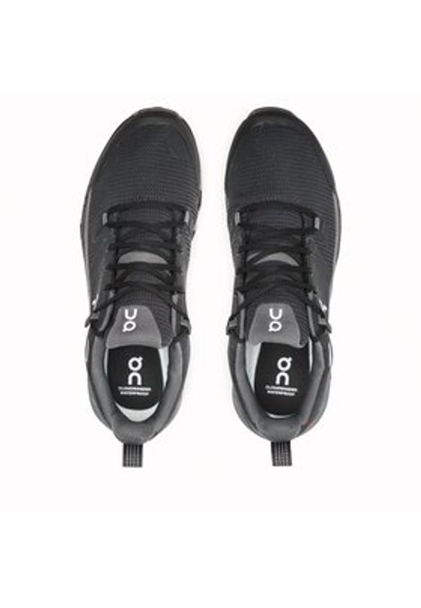 On Trekkingi Cloudwander Waterproof 73.98602 Czarny. Kolor: czarny. Materiał: materiał