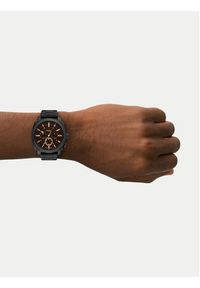 Fossil Zegarek Machine Chronograph FS6097 Czarny. Kolor: czarny