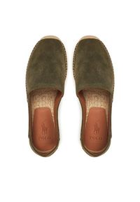 Polo Ralph Lauren Espadryle Cevio 803961282002 Khaki. Kolor: brązowy. Materiał: zamsz, skóra #3
