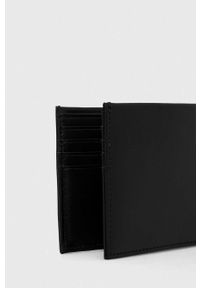 Calvin Klein Jeans portfel skórzany męski kolor czarny. Kolor: czarny. Materiał: skóra #2