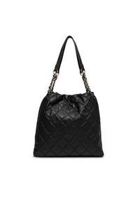 TOMMY HILFIGER - Tommy Hilfiger Torebka Th Feminine Tote AW0AW18719 Czarny. Kolor: czarny. Materiał: skórzane #2