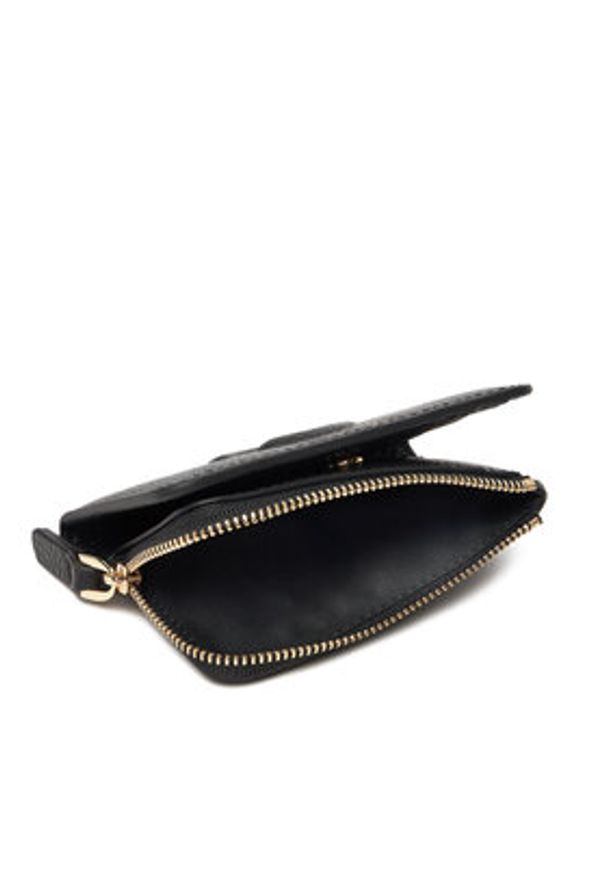 Coccinelle Portfel TQK Coccinelledulse Soft E2 TQK 17 01 01 Czarny. Kolor: czarny. Materiał: skóra