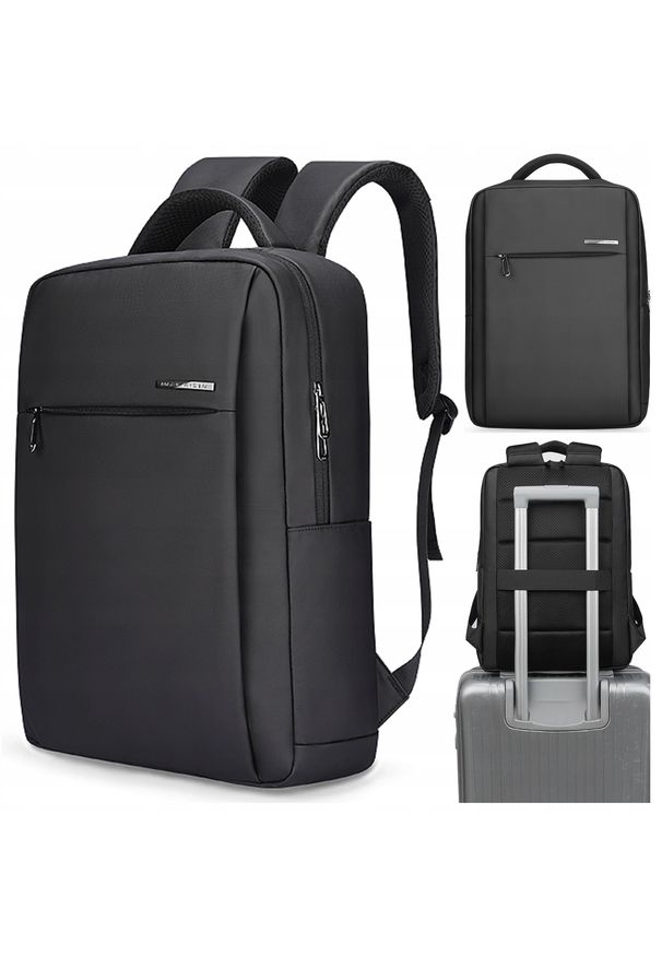 Plecak Mark Ryden Plecak na Laptopa 15.6" , Bagaż Podręczny, Wodoodporny Biznesowy i Podróżny, Usztywniany, Zamek YKK, Materi. Styl: biznesowy