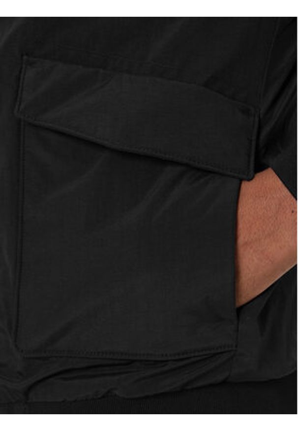 Napapijri Kurtka bomber A-Giovi NP0A88U2 Czarny Regular Fit. Kolor: czarny. Materiał: syntetyk