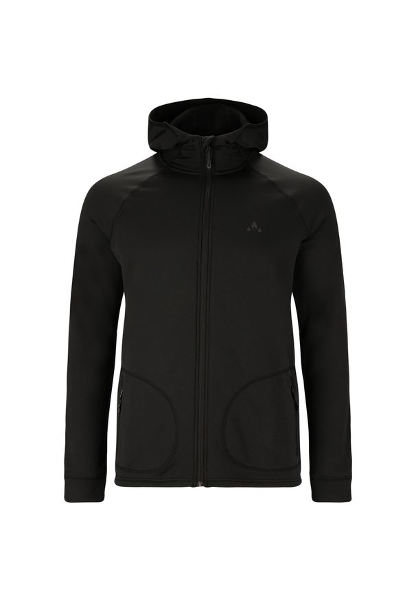 Polar z kapturem Whistler Tracker Powerstretch. Typ kołnierza: kaptur. Kolor: szary, czarny, wielokolorowy. Materiał: polar. Sport: turystyka piesza