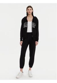 GAP - Gap Spodnie dresowe 889527-00 Czarny Relaxed Fit. Kolor: czarny. Materiał: bawełna #5