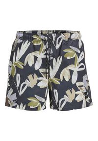 Jack & Jones - Jack&Jones Szorty kąpielowe Maui 12272832 Szary Regular Fit. Kolor: szary. Materiał: syntetyk #7