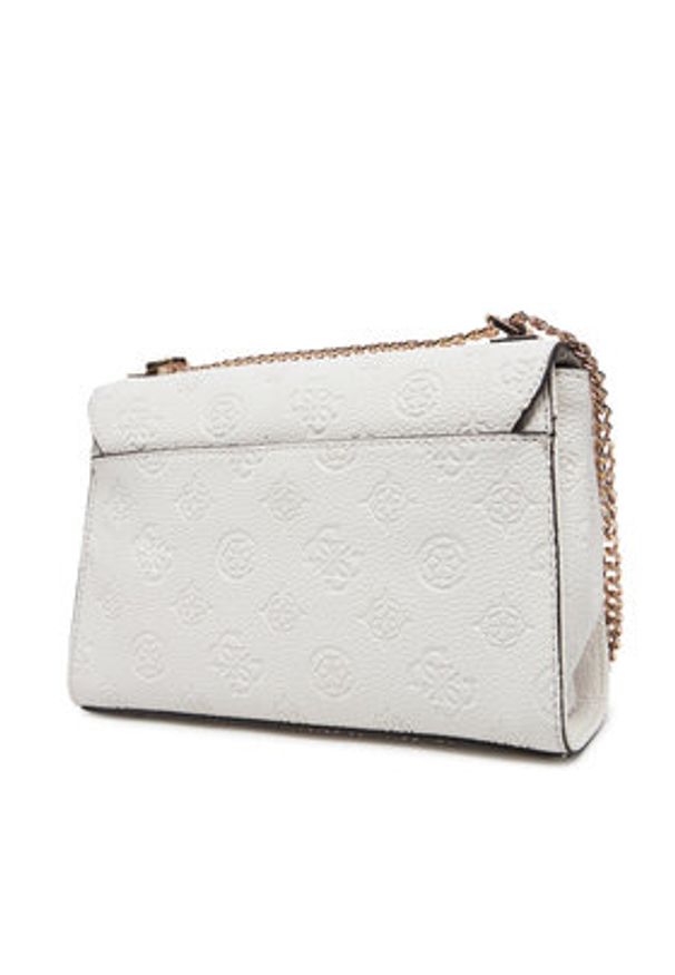 Guess Torebka HWPG93 49210 Biały. Kolor: biały. Materiał: skórzane