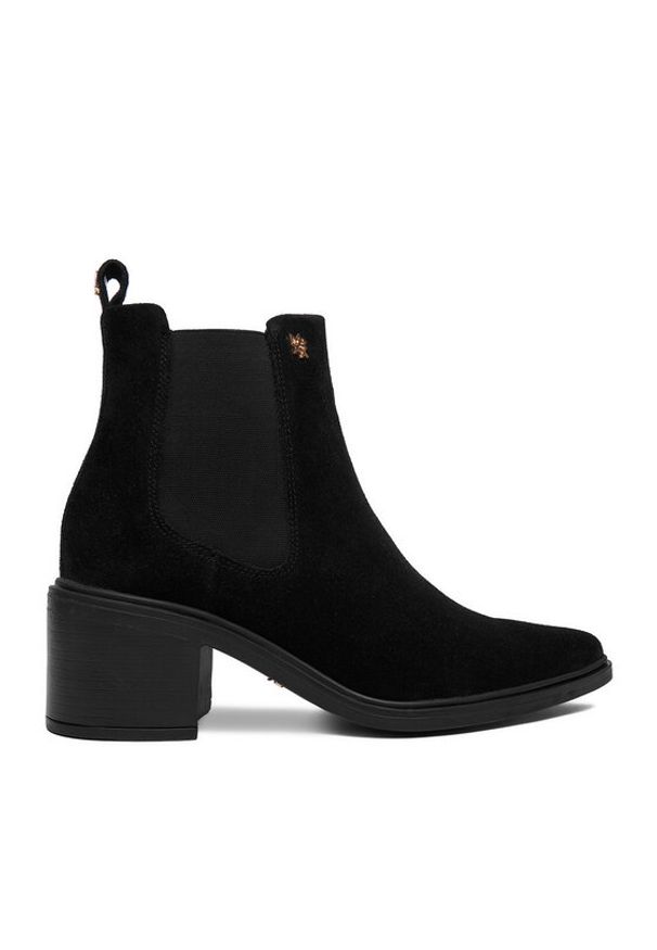 MEXX Botki CEO-MX/046C-WI44 Czarny. Kolor: czarny. Materiał: skóra, zamsz