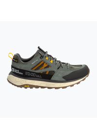 Buty trekkingowe męskie Jack Wolfskin Terraquest Texapore Low. Kolor: zielony