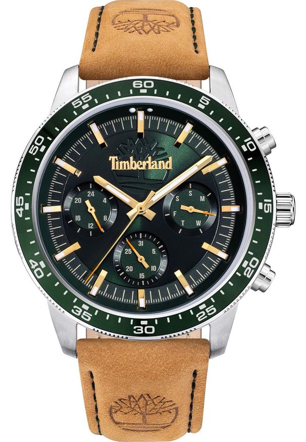 Zegarek Timberland Zegarek męski Timberland TBL.TDWGF0029001 brązowy. Kolor: brązowy