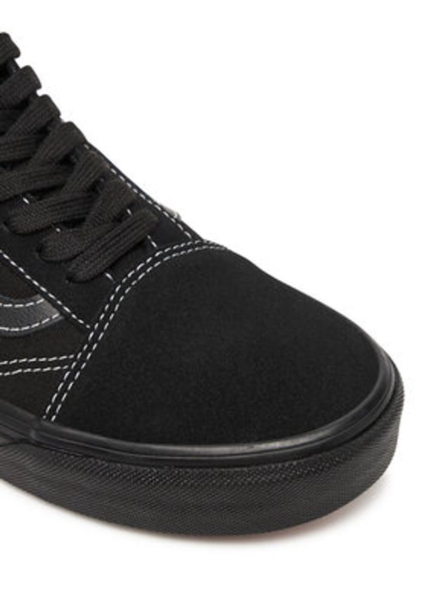 Vans Tenisówki Old Skool VN000D6WBKA1 Czarny. Kolor: czarny. Materiał: zamsz, skóra