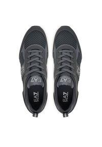 EA7 Emporio Armani Sneakersy 7X000334 AF18610 M8341 Czarny. Kolor: czarny. Materiał: skóra #4
