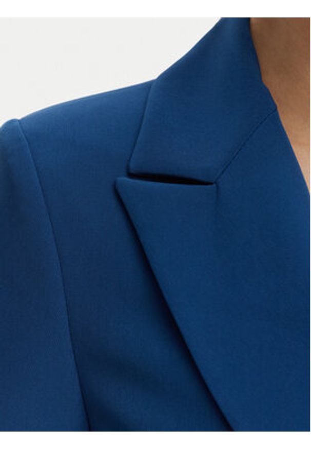 Rinascimento Marynarka CFC0128639003 Niebieski Regular Fit. Kolor: niebieski. Materiał: syntetyk