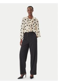 Marella Koszula Valanga 2613111122 Beżowy Relaxed Fit. Kolor: beżowy. Materiał: wiskoza #3