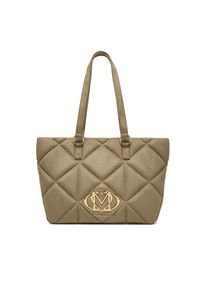 Love Moschino - Torebka LOVE MOSCHINO. Kolor: beżowy