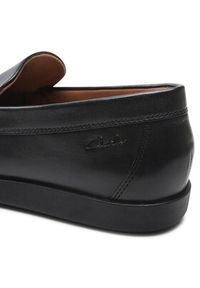 Clarks Mokasyny Ferius Creek 261596287 Czarny. Kolor: czarny. Materiał: skóra #4